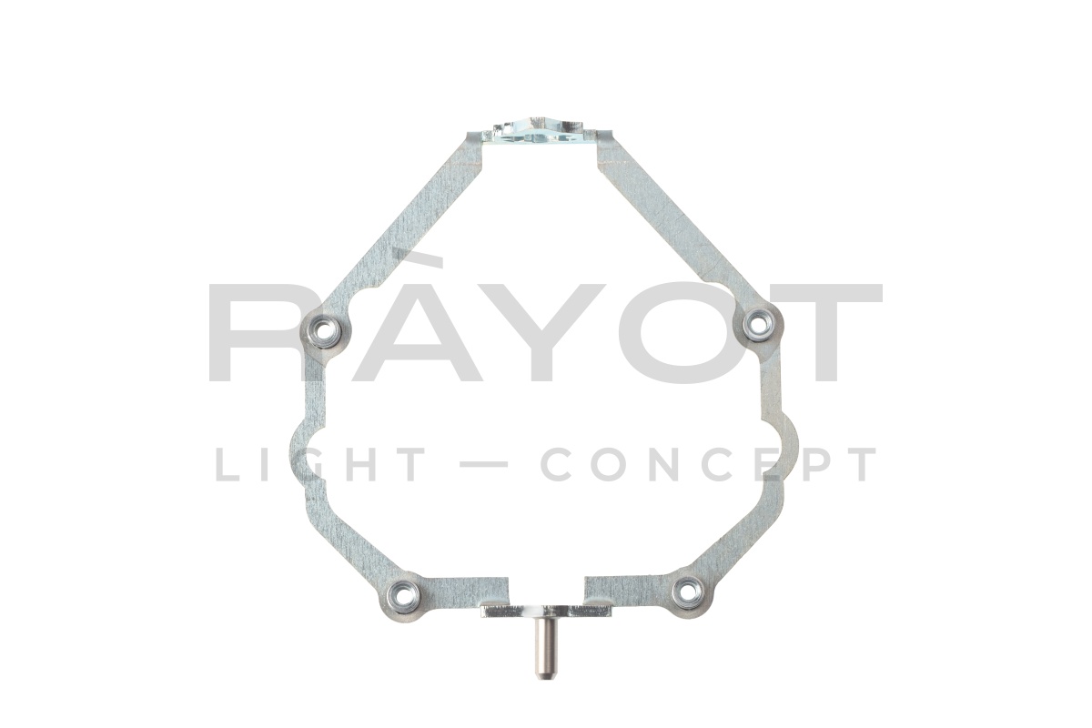 287. Комплект переходных рамок (2шт) на LEXUS GX460 (2009-2013)/IS (2005-13)/GS300 (2005-12) AFS