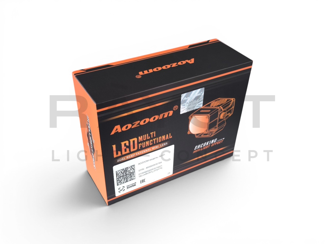 Светодиодные модули AOZOOM AZ-01, 12V, 6000K (комплект 2шт)