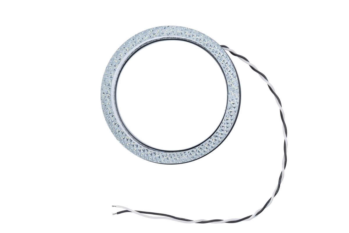 Ангельские глазки на линзу 3,0" белые, форма круглая