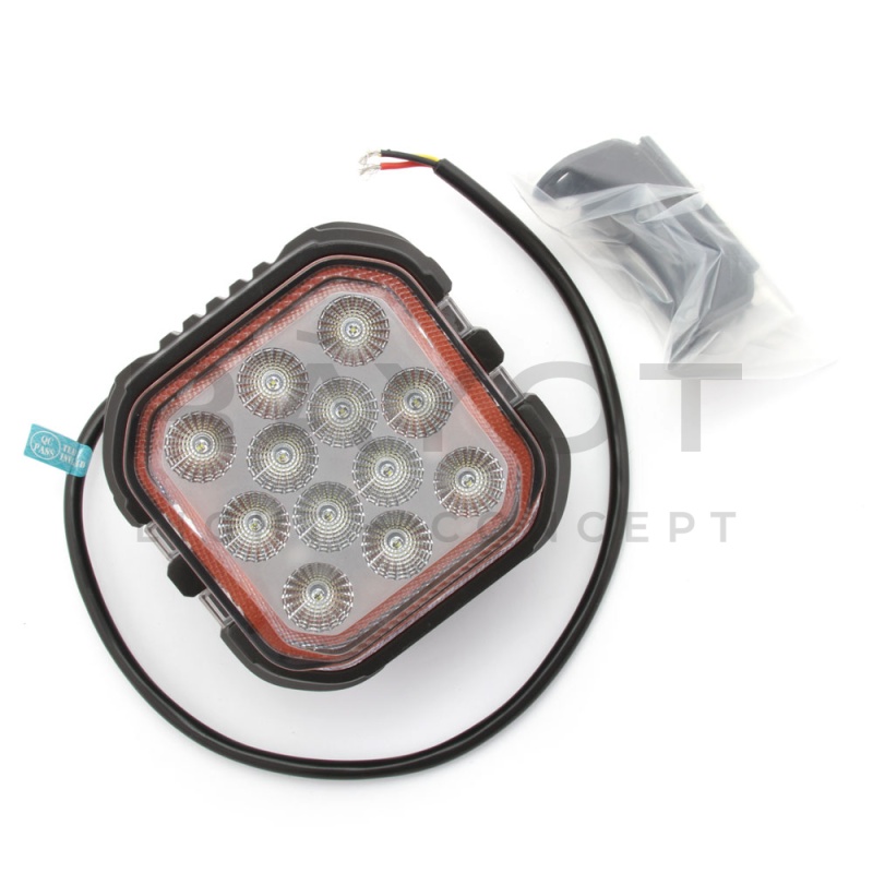 Светодиодный прожектор MTF LIGHT двухрежимный, серия POD LIGHT, 12-24В, 60Вт, 4500лм, 6000К, шт.