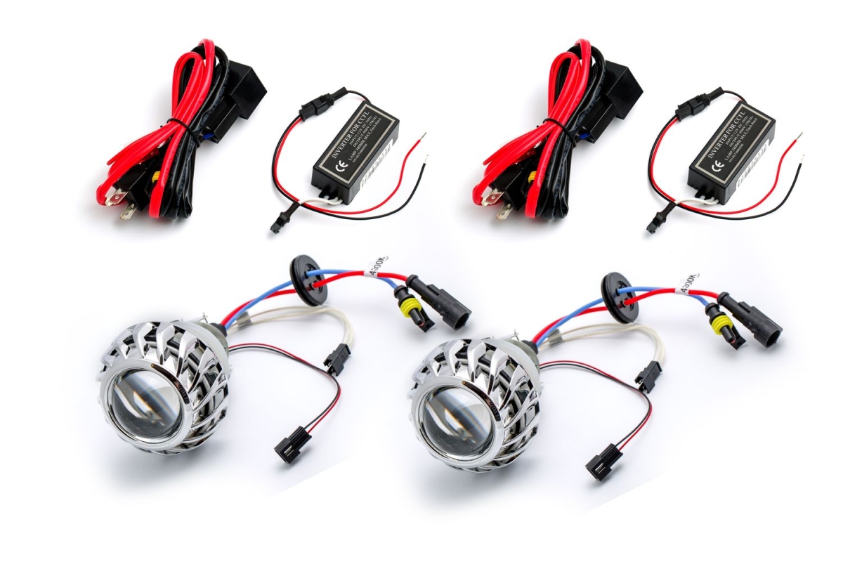 Би‑линза Optima MOTO TURBINE CCFL 2.0" под лампу H1