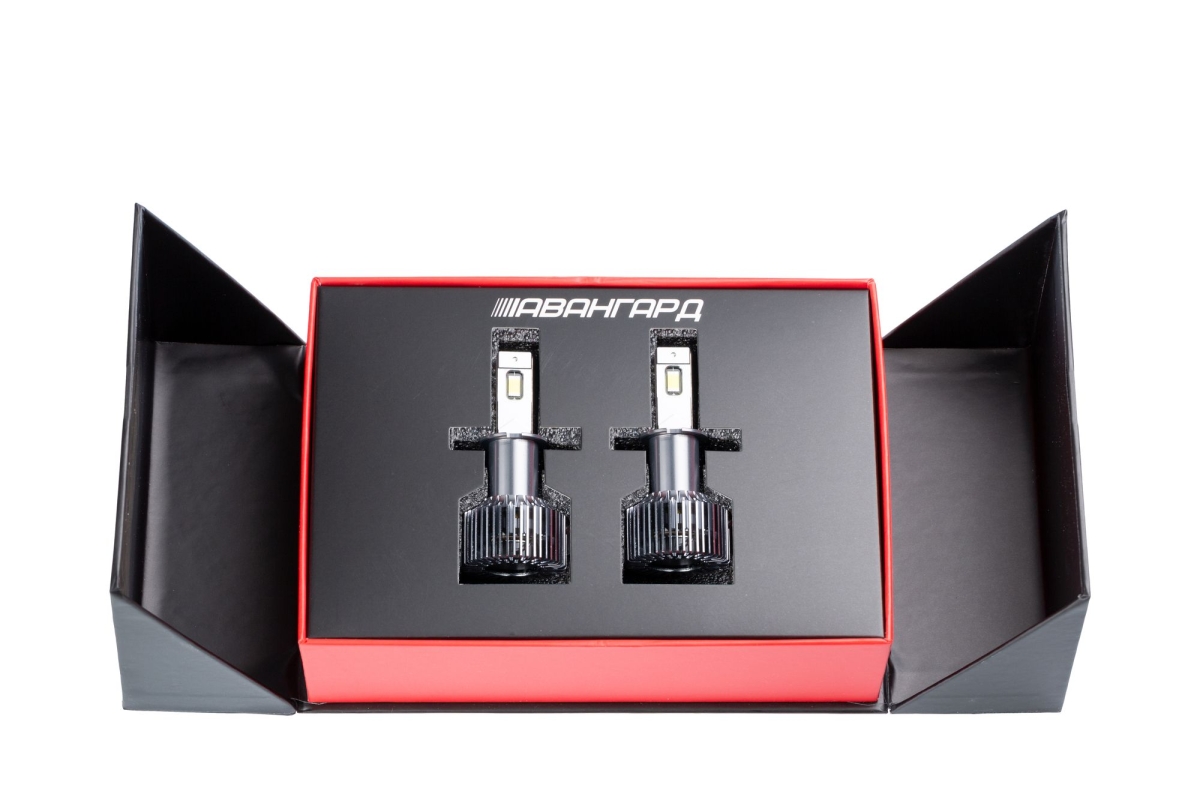 Светодиодная лампа Optima Premium LED АВАНГАРД H3 5500K 6800Lm 12&ndash;24V 70W