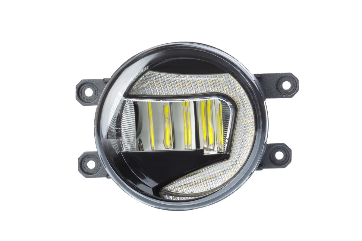 Светодиодная ПТФ Optima Fog Light 857 Toyota/Lexus, 90мм, 8W + DRL 2W, 1000Lm, 5500K, 12&ndash;24V