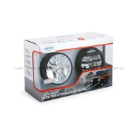 Противотуманная фара светодиодная автомобильная MTF Light Ф90мм, 12В, 5.9Вт, ЕСЕ R19, E4.