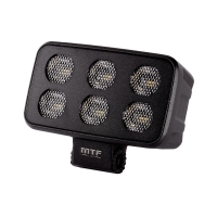 Светодиодный прожектор MTF Light MAXIMUM BLACK — 40W, 12–36V, 4000 lm, квадратный, ECE R10 Светодиодный прожектор MTF Light MAXIMUM BLACK — 40W, 12–36V, 4000 lm, квадратный, ECE R10