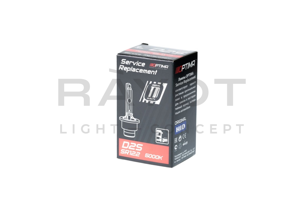 Ксеноновая лампа Service Replacement D2S, 5000K