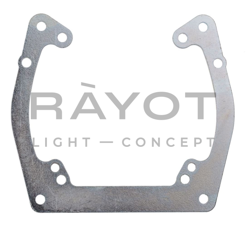 418. Переходные рамки Chrysler 300C 2007-2011 под линзы с креплением Hella 3R/5R