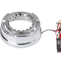 Бленда (маска) Optima GD146 CREE 3.0 Бленда (маска) Optima GD146 CREE 3.0" для линзы с АГ CREE круглая (хром)