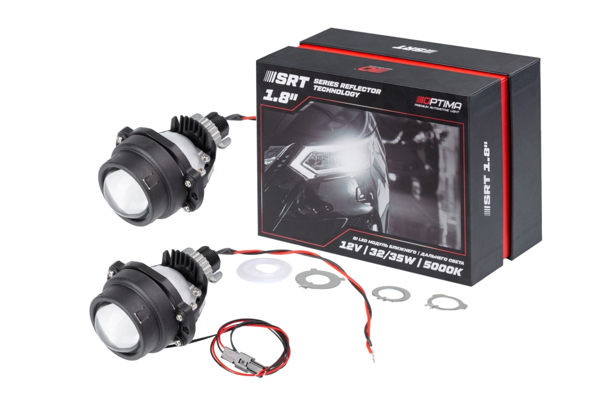 Светодиодная линза Optima Premium Bi-LED Lens Series Reflector Technology 1.8"