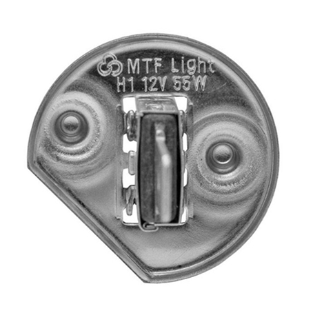 Галогенные автолампы MTF Light серия ARGENTUM +80% H1, 12V, 55W, комп.