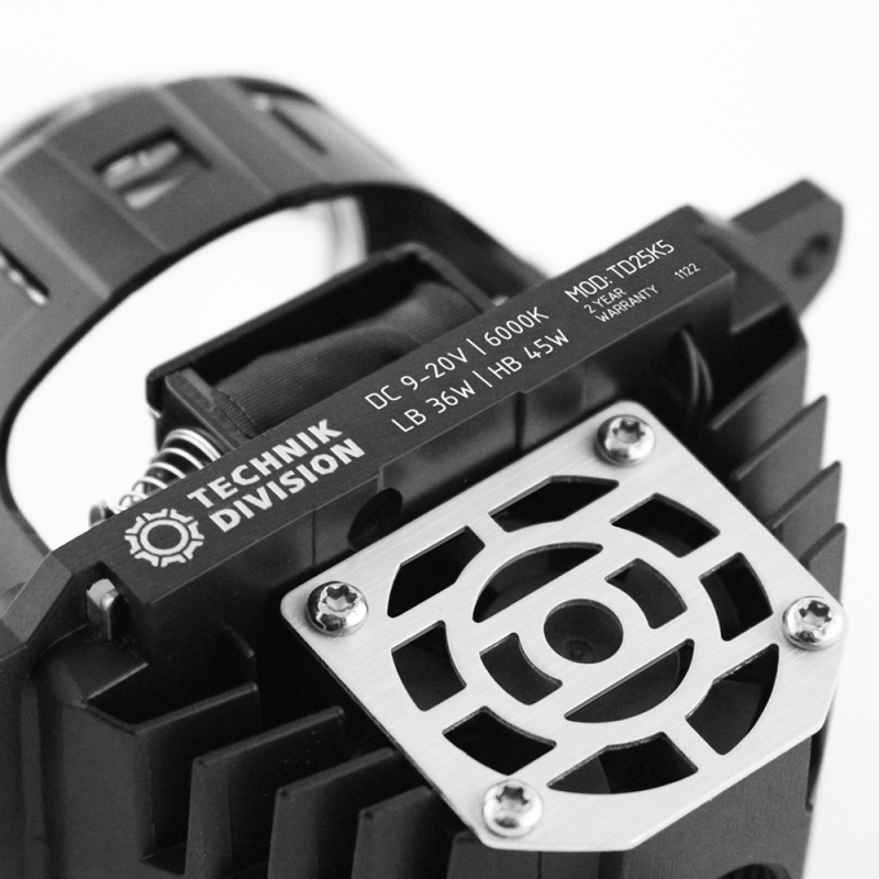 Светодиодные BiLED модули TECHNIK DIVISION, линзованные, бескорпусные, 12В, 45Вт, 6000К, 2.5 Светодиодные BiLED модули TECHNIK DIVISION, линзованные, бескорпусные, 12В, 45Вт, 6000К, 2.5", к-т.