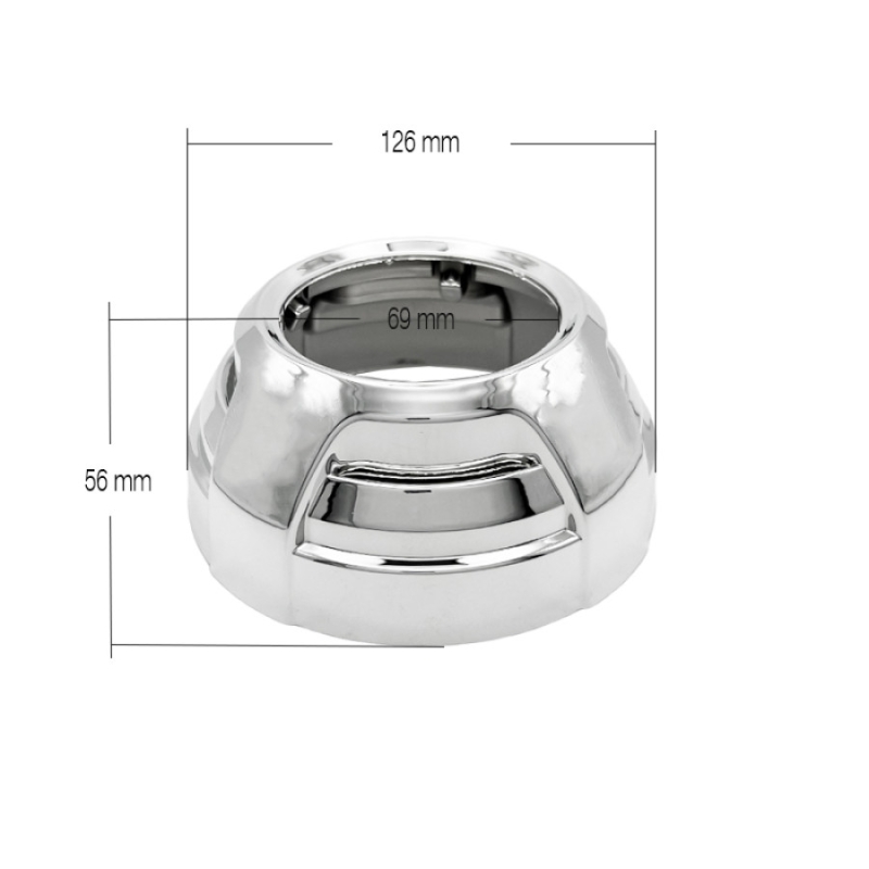 Маски MTF Light №102 — 3 Маски MTF Light №102 — 3", хром, комплект 2 шт.