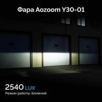 Светодиодные би-линзы Y03-01, универсальные, 12V, 55W/60W, 5500K, ~2500/3500 лм