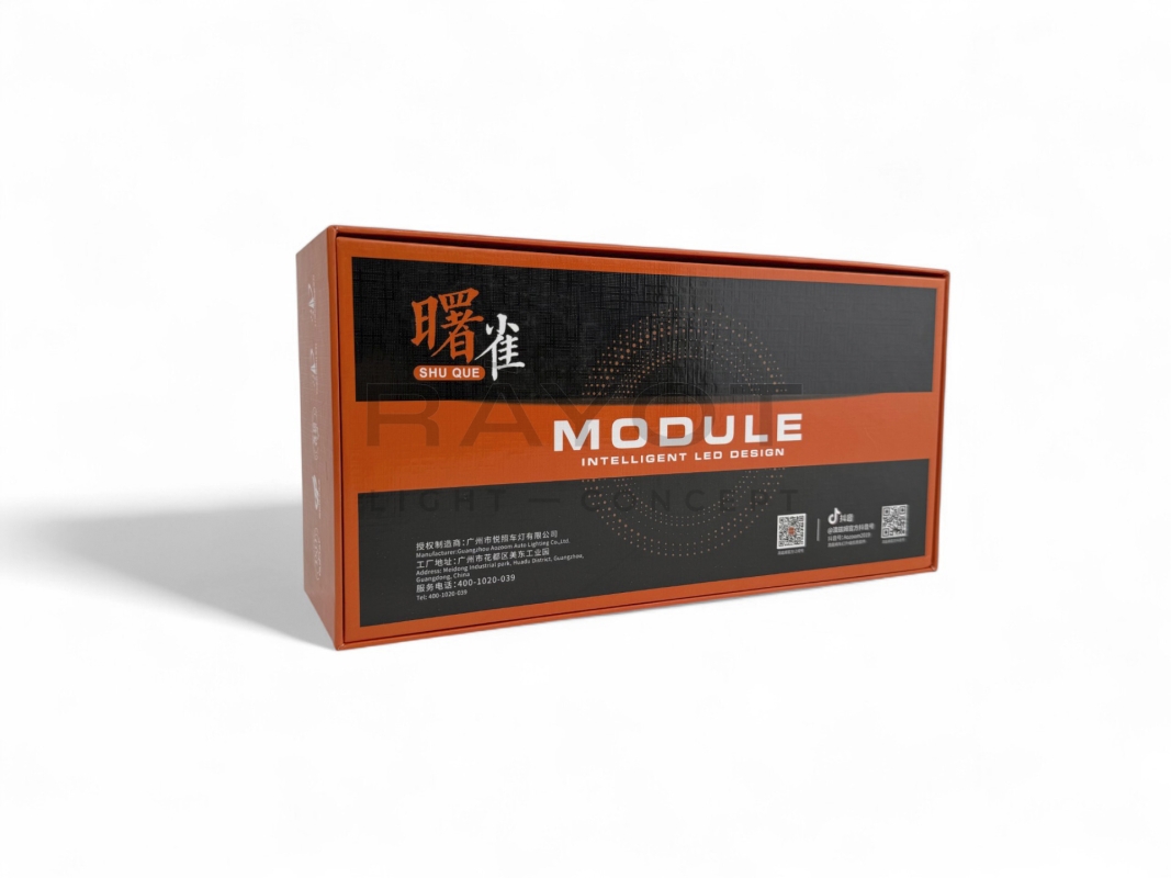 Модули дальнего света Aozoom ALMS-06-01, 12V, 5500K, 24W, ~5000/5500 лм