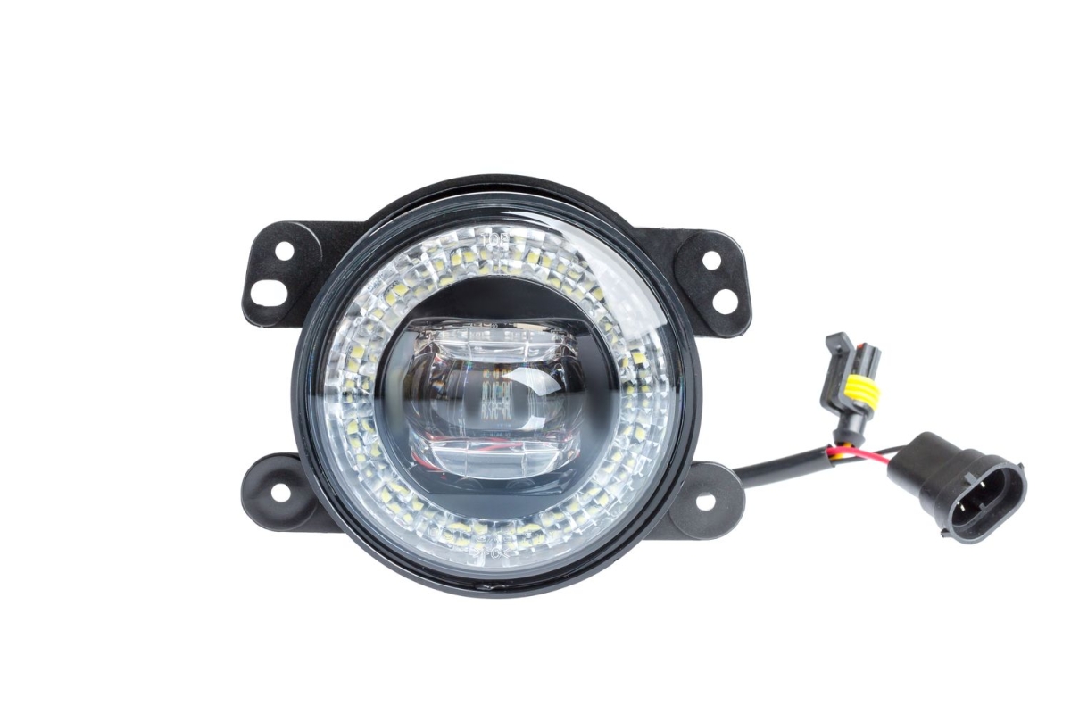 Светодиодная ПТФ Optima Fog Light 675 Jeep/Dodge, 100мм, 6W, 5500K, 12&ndash;24V