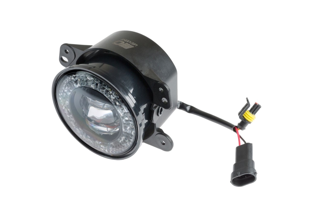 Светодиодная ПТФ Optima Fog Light 675 Jeep/Dodge, 100мм, 6W, 5500K, 12&ndash;24V