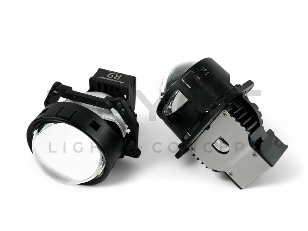 Светодиодные би-модули AOZOOM R9, 3.0", 12V, 5500K, 60/68w (комплект)
