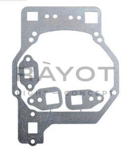 455. Переходные рамки Hyundai Sonata VII LF 2017-2019 галоген под линзы с креплением Hella 3R/5R