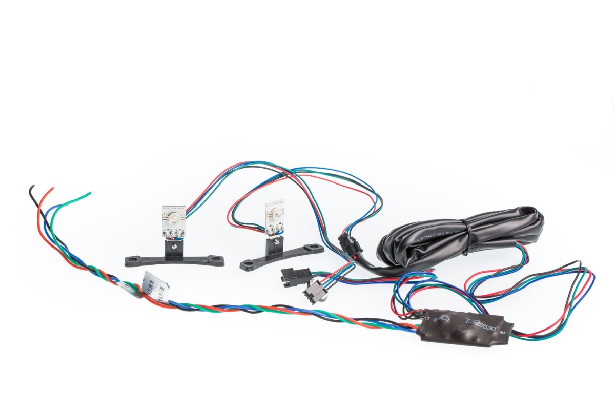 Подсветка линз Подсветка линз "Devil Eye" RGB разноцветная с пультом управления