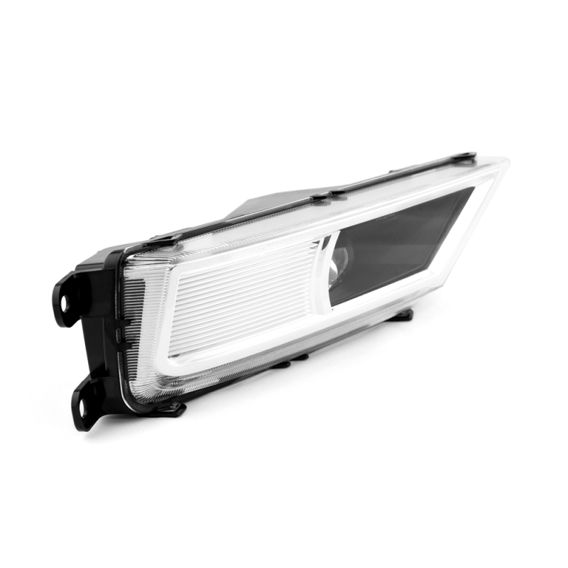 Фары противотуманные светодиодные автомобильные MTF Light VW TIGUAN NEW, линза, 12В, 5000К, 8Вт, ЕСЕ R19, E4 компл.