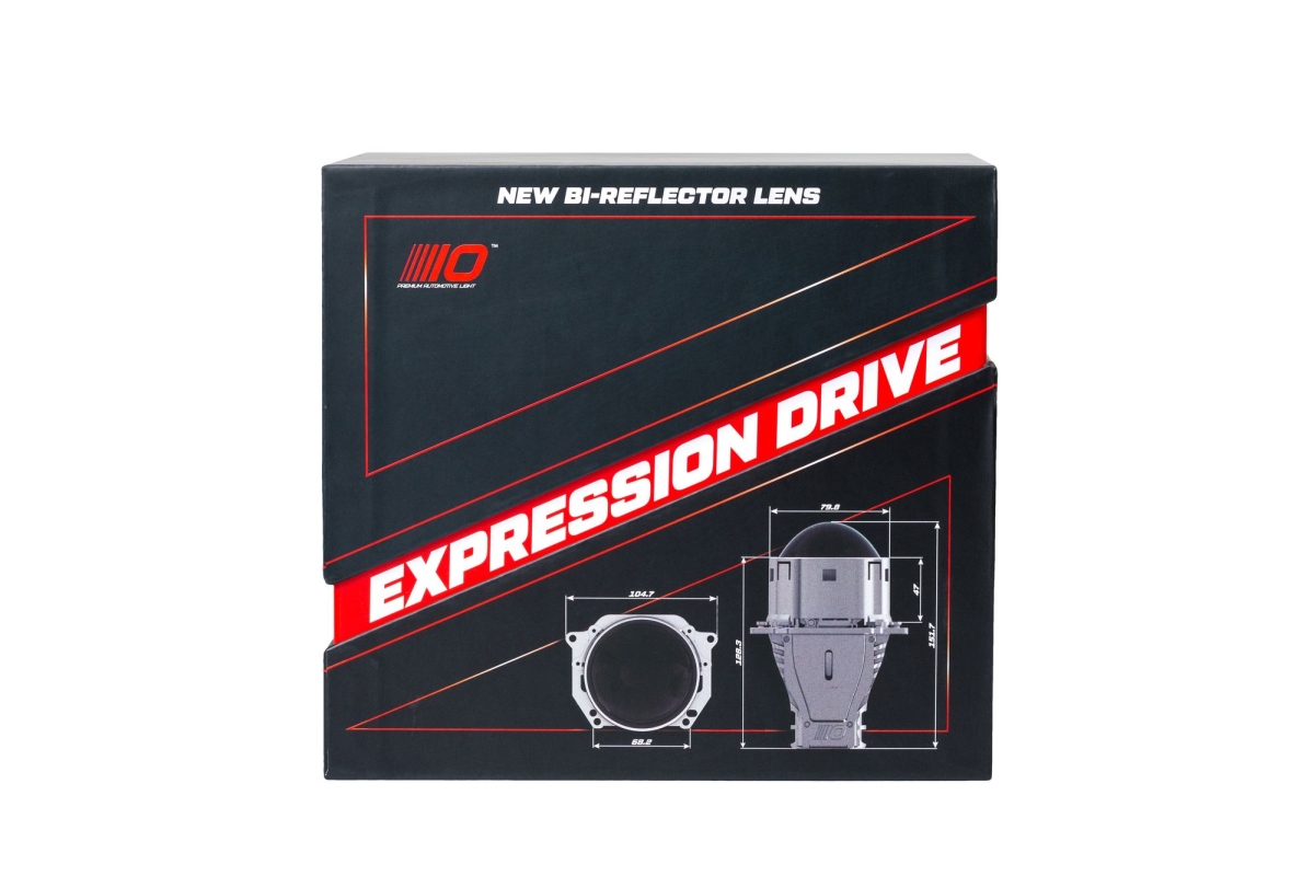 Мини-линза Optima Premium Bi-LED Lens Expression Drive 3.0"