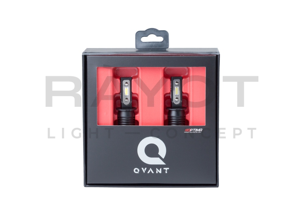 Светодиодные лампы Optima LED QVANT H3,12-24V, 2 лампы