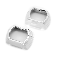 Маски MTF Light №01S — 3 Маски MTF Light №01S — 3", прямоугольные, хром, комплект 2 шт.