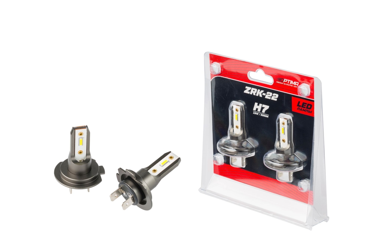 Светодиодная лампа Optima LED ZRK H7 5500K