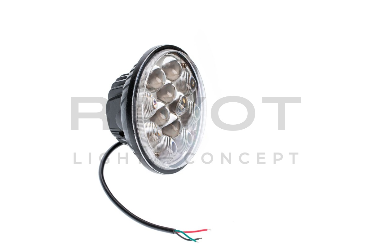 Светодиодная фара 5", 36W, Epistar, 9-16V, Ближний/Дальний свет, с П-образным проштейном 1 шт