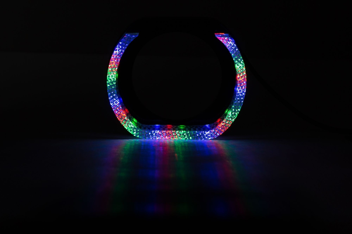 Ангельские глазки на линзу 3,0" RGB, форма U