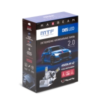 Светодиодные лампы D8S, MTF Light, MaxBeam, 42V, 35W, 4500lm, 6000K, кулер Светодиодные лампы D8S, MTF Light, MaxBeam, 42V, 35W, 4500lm, 6000K, кулер