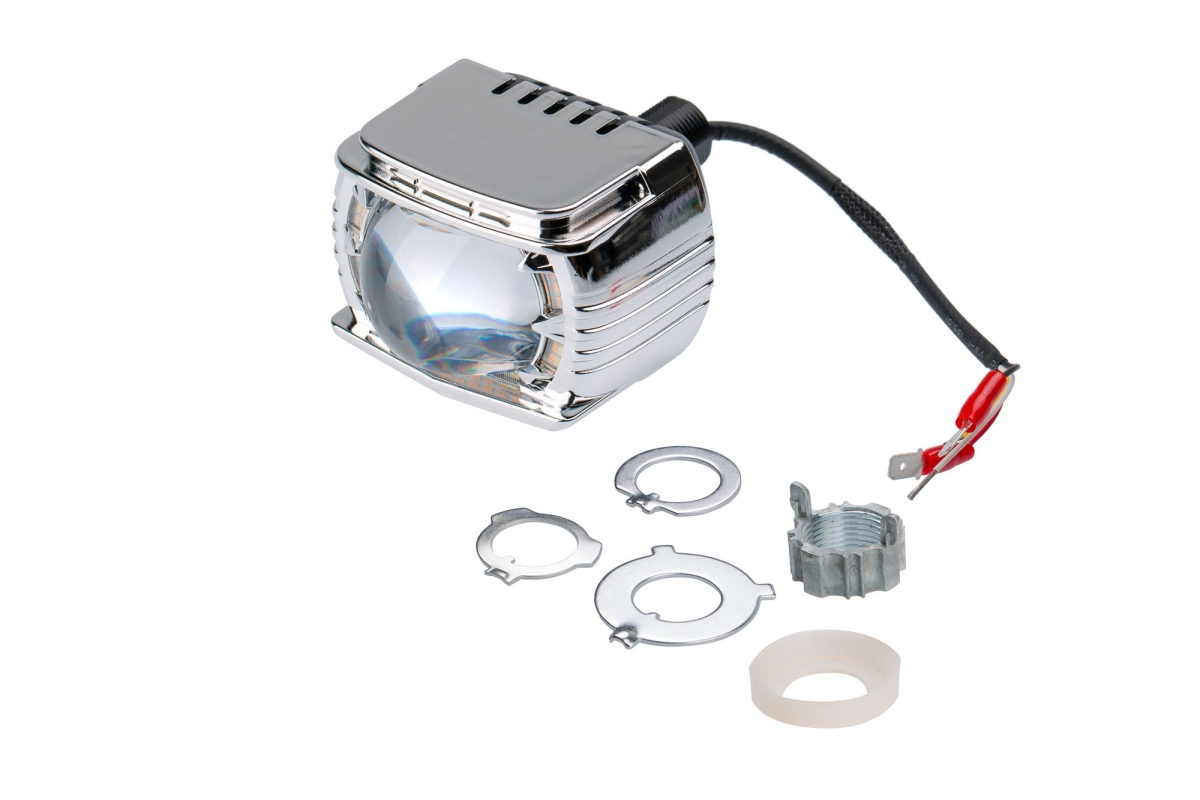 Светодиодная линза дальнего света Optima LED Lens High Beam Square 2.5"