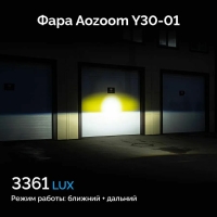 Светодиодные би-линзы Y03-01, универсальные, 12V, 55W/60W, 5500K, ~2500/3500 лм