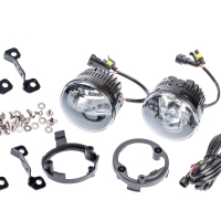 Светодиодная ПТФ Optima Fog Light 098 Nissan/Honda, 90мм, 7W/0.4W, 5500K, 12&ndash;24V ( DRL)