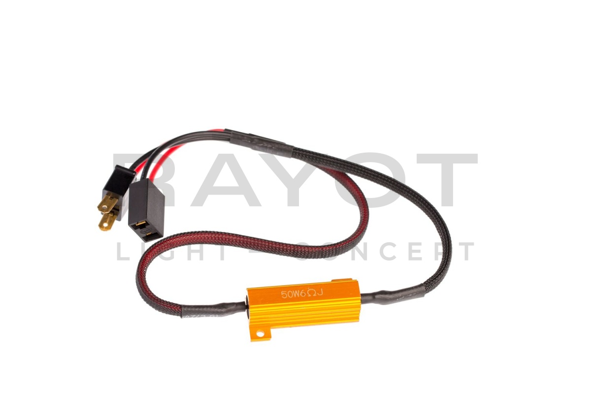 Нагрузочное сопротивление под цоколь H7, 50W/6Om, 1шт