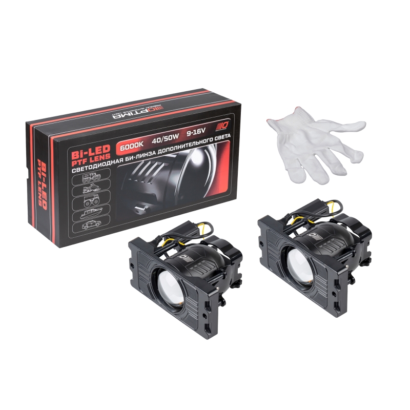 Светодиодные противотуманные фары OPTIMA Bi‑LED PTF LENS 3.0 Светодиодные противотуманные фары OPTIMA Bi‑LED PTF LENS 3.0" (крепление 2110)