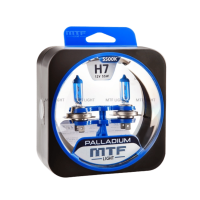 Галогенные лампы MTF Light PALLADIUM — 12В, 55Вт, яркий белый свет, комплект H7