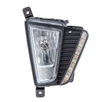 Светодиодная ПТФ Optima Fog Light 725 Hyundai Creta, с LED‑ДХО, 9W, 5500K, 12&ndash;24V (комплект 2 шт)