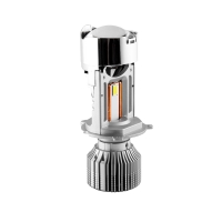 Светодиодные линзы MTF LIGHT серии MiniLENS EXPERT H4/H19, 12/24V, 40/50W, 5500K, 5000LM, к-т 2шт.