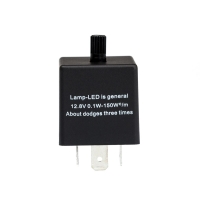 Реле поворотников Optima OP-RL-13 FLASH BREAKER PRO (Euro), 12V с регулировкой частоты