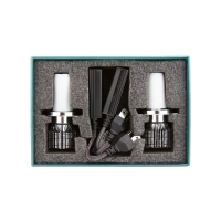 Светодиодные лампы MTF Light CYBER LIGHT PRO, H4/H19, 6000K, 6500 лм, 65 Вт, комплект 2 шт.