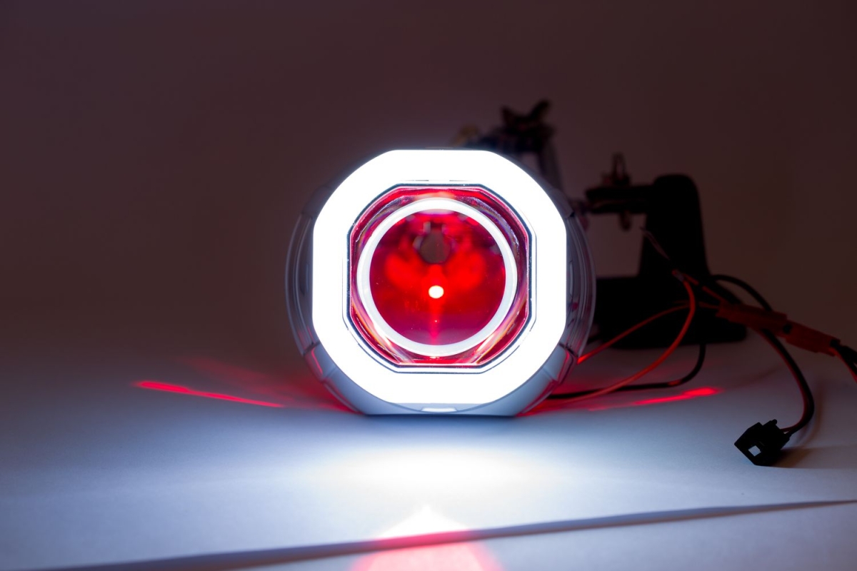 Подсветка линз Подсветка линз "Devil Eye" Red (Красный)