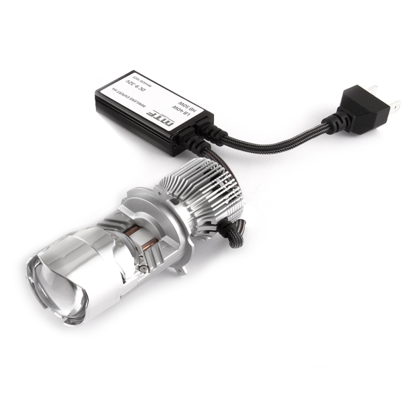 Светодиодные линзы H4/H19 MTF LIGHT MiniLENS EXPERT, 12/24V, 40/50W, 5500K, 5000LM