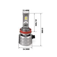 Светодиодная лампа Optima Premium LED ПРОСПЕКТ H11 5000K 3500Lm 12–24V 80W — комплект 2 шт. Светодиодная лампа Optima Premium LED ПРОСПЕКТ H11 5000K 3500Lm 12–24V 80W — комплект 2 шт.