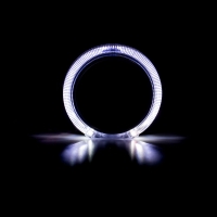 Бленда (маска) Optima GD102 3.0" для линзы с АГ CREE круглая (с чёрным кантом)