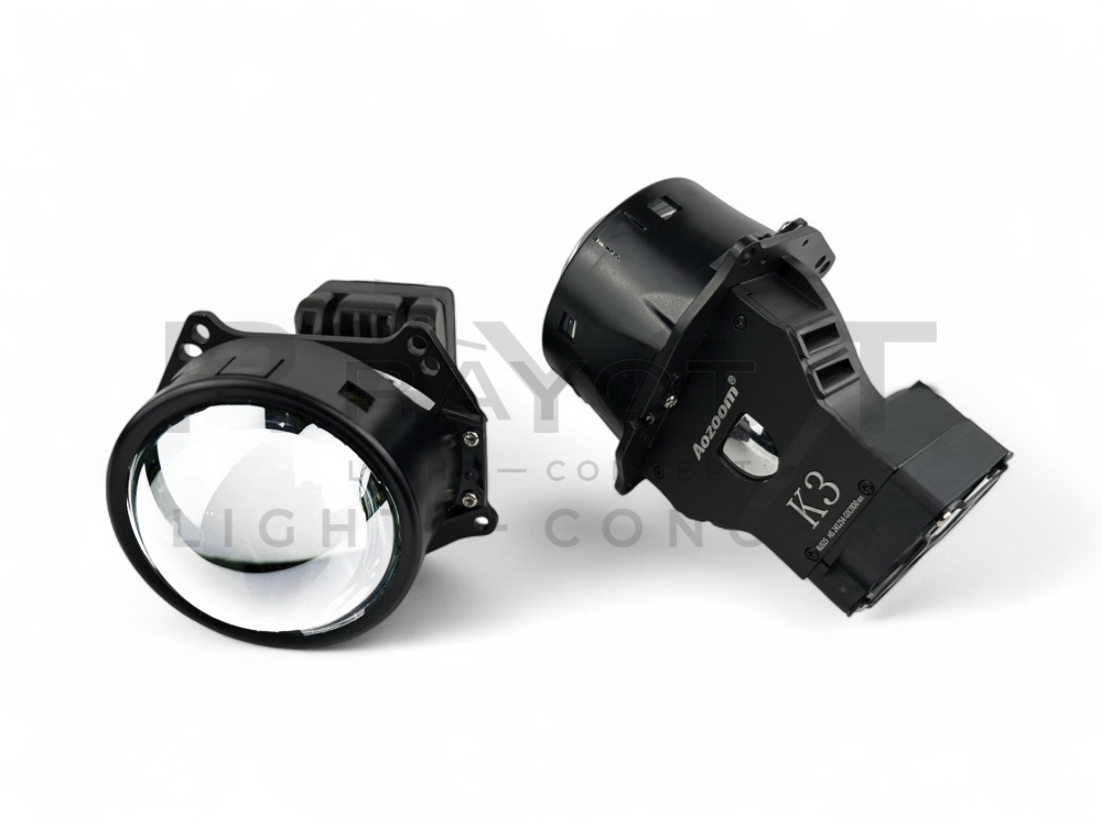 Светодиодные би-модули AOZOOM K3, 3.0", 12V, 5500K, 50/60w (комплект)