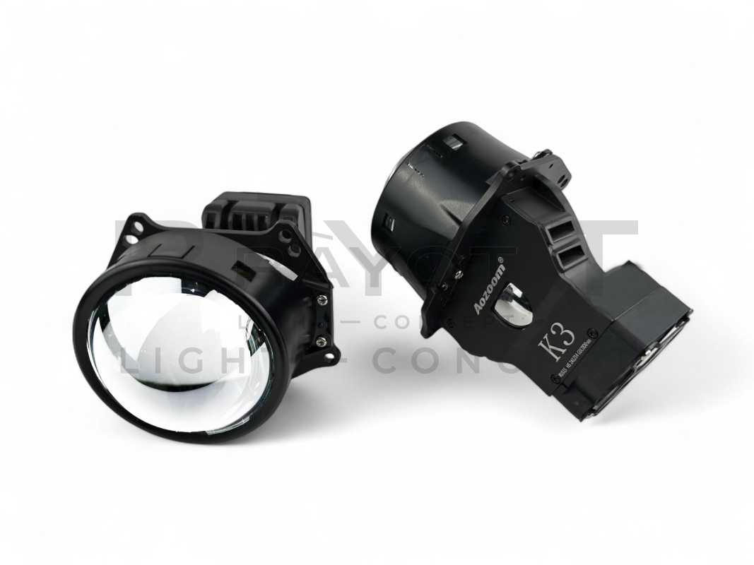 Светодиодные би-модули AOZOOM K3, 3.0", 12V, 5500K, 50/60w (комплект)