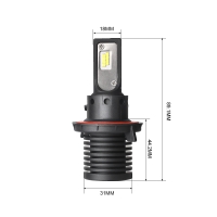 Светодиодная лампа Optima LED QVANT H4 5100K