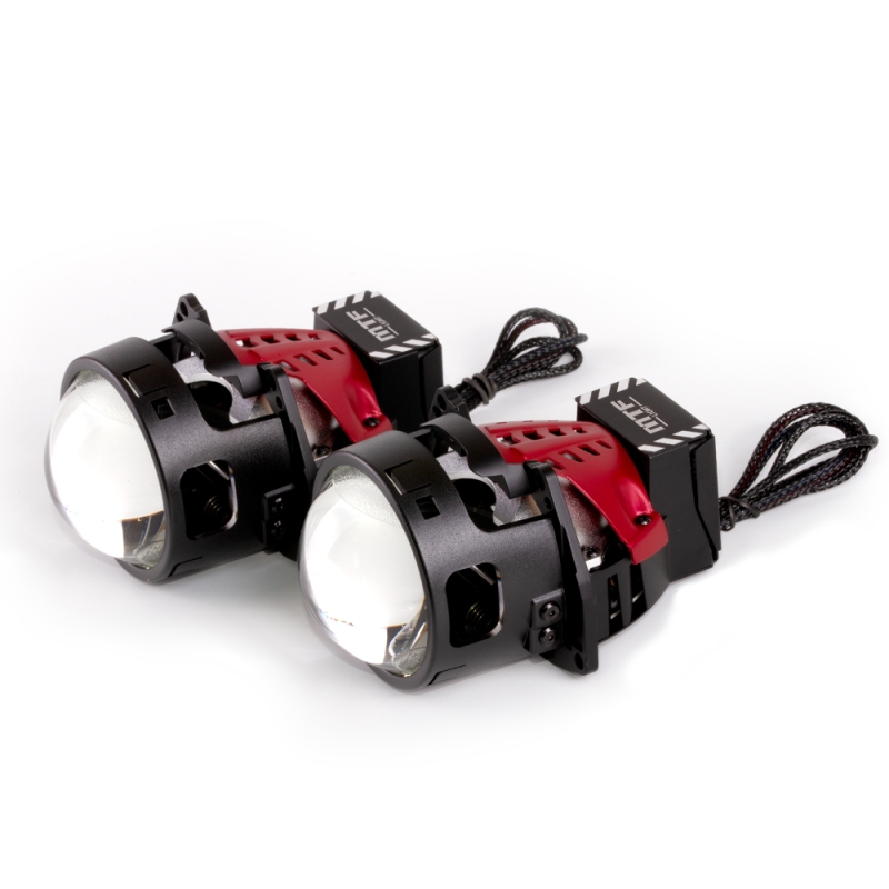 Светодиодные модули ближнего/дальнего света MTF Light MAXBEAM 2.0 TRUCK, линзованные, бескорпусные, 24В, 65\72Вт, 5500К, 3 дюйма, комплект.