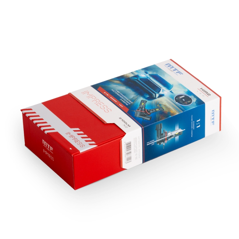Светодиодные лампы MTF Light IMPRESS, HIR2 (9012), 6000K, 2100 лм, 21 Вт, штатный размер, комплект 2 шт. Светодиодные лампы MTF Light IMPRESS, HIR2 (9012), 6000K, 2100 лм, 21 Вт, штатный размер, комплект 2 шт.